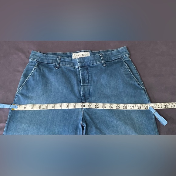 Frank & Eileen WICKLOW The Italian Chino DENIM 1977 Wash Size: 12 DENIM - Picture 13 of 15